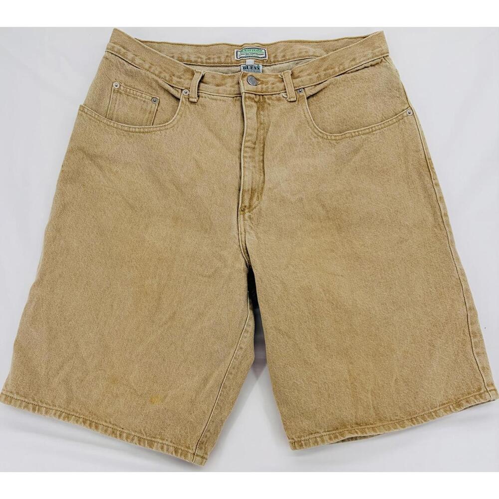 Vintage Guess Jeans Relaxed Fit Waist 38 in.‎ Cotton Shorts Retro